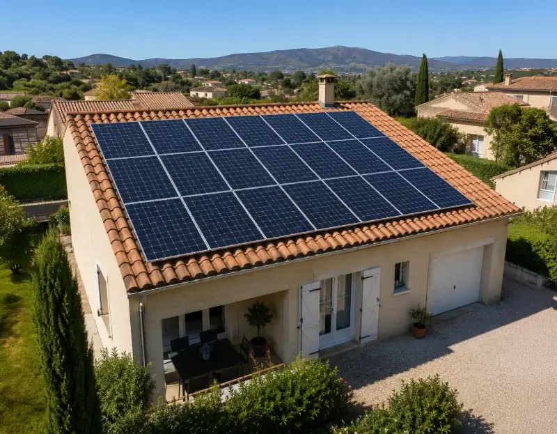 Prime à l'autoconsommation panneaux solaires Sansais — aide financière de l'État